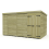 14 x 8 Pent Shed Tanalised (Double Door, No Windows) 2