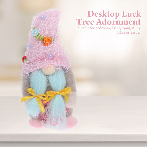 1Schattige Roze Kabouterpop Met Creatief Ontwerp Moederdagcadeau 2