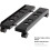 Adjustable Mobile PC Tower Stand - Telescopic CPU Holder with Rolling Casters, Desktop Computer Cart White 5