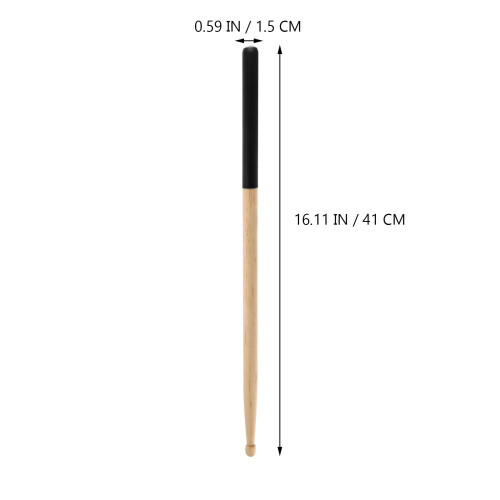 2Paren Waterdruppel Drumsticks Hout Met Antislip Drumaccessoires 1