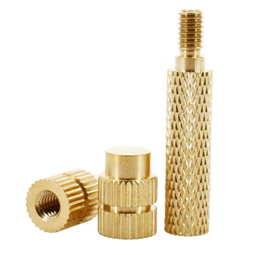 Heat Set Insert Tool M2-M8 Hot Melt Brass Knurled Nut Embedded Insertion Tip Press Adapter TS100/TS101 Soldering Iron 2