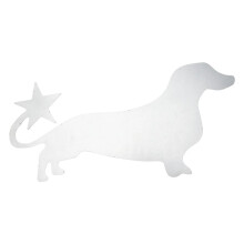 Pet Christmas Tree Topper Decoration Christmas Tree Topper with Star Event Dress Dachshund Star