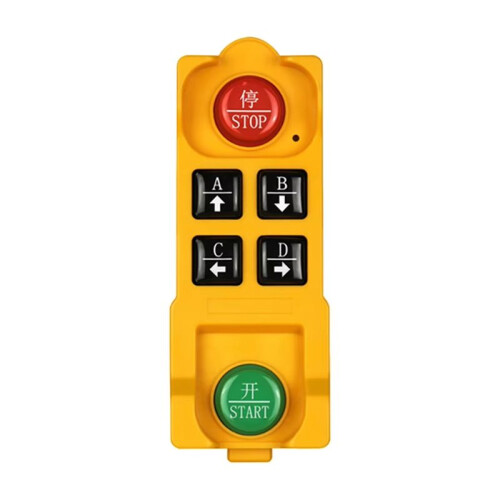 Waterproof Remote Control Duplicator 433.92MHz 4 Buttons Long Distance Hoist Crane Controller for Industrial Use 1