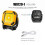 Portable LED Work Light USB Rechargeable Lantern 180-Degree Rotatable Car Repair Work Light Yellow 2