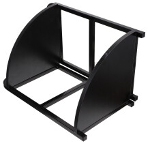 1St Compact Zwart Hoekrek Voor Keuken En Accessoires