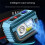 LED Headlamp Motion Sensor Headlight USB Rechargeable 3 Light Source Fishing Lantern   Emergency Flashlight 6