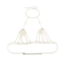 Parel Body Chain Lingerie Accessoire Feest En Club