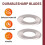 2pcs Durable  Blades for Manual Wire Stripping Machine Parts Wire Stripper Tool Accessories 6