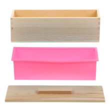 1Wood Soap Mold Box Hout Mal Voor Handgemaakte