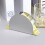 (Gold)Nordic Iron Semicircular Tissue Holder With Logo Customization For Restaurant 4