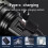 XHP360 Most Powerful LED Flashlight USB Rechargeable Lamp Ultra Powerful Flashlight Tactical,Lantern,C 6