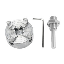Lathe Chuck Set, Z011A Extension Four Jaw Chuck and Connecting Rod Set, Electric Drill Chuck