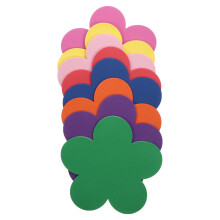 40St Decoratieve Eva Bloem Stickers Kinderbeloning Kleurrijk Set