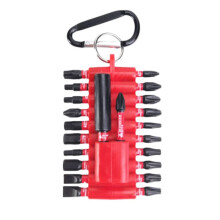 22Pcs Impact Screwdriver Bits Key Set Anti-Slip Multi Driver Potable Magnetic High Torque Bit Holder Drill Tool