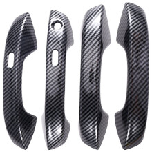 Buitendeurhandgreep Beschermende Hoes Styling Stickers Trim voor 8/ID.3 2021-2025 LHD Koolstofvezel