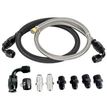 Slangenset voor Stuurbekrachtigingspomp 25 Inch 6AN voor Chevy C10 LS-Swap, Aansluit op Type 2 Stuurbekrachtigingspomp