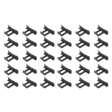 30Pc Solar Panel Frames Water Drained Clip Thickness 40mm PV Panels Auto Remove Stagnant Water Dust Outdoor Tool
