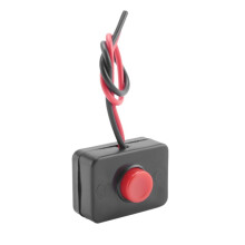 DC 12V2A Adhesive base push button momentarily action wired  for automobiles