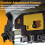 2pcs Laser Level Accessories Wall Bracket Stand Drop Ceiling Mounting Bracket Tool for Measurement and Alignment 7