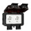 IP66 Waterproof Socket 220V Black Wall Plug Power with Built-In  Electrical EU Home Appliance(B) 1