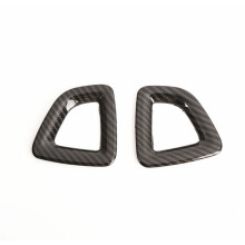Car Dashboard Carbon Fiber Side Side Air Vent Outlet Cover Trims for Chevy Colorado/for 2014+