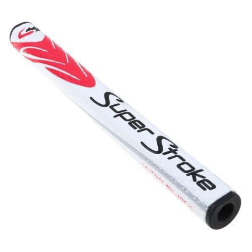 (White Red)Golf Practice Grip Pu Foam Anti Slip Slim Handle Training Play Accuracy Practice
