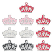 10St Kleurrijke Kroon Stickers Zelfklevend Voor Jeans En Textiel