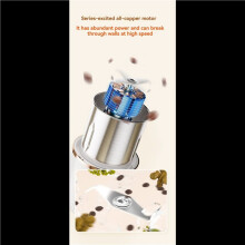 Coffee and Grain Grinder - Dry & Wet Grinding Machine with Removable, Washable Parts for Home/Kitchen Eu Plug