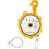 Spring Balancer, 2-7lbs(1-3kg) Retractable Balancer,Retractable Spring Tool Hanging Holding Equipment 1