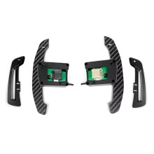 Extension de Palettes de Changement de Vitesse Magnétiques en Fibre de Carbone pour Volant pour Mustang /Shelby 2015-2023