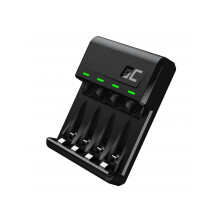 Caricabatterie Green Cell, VitalCharger, Ni-MH, AA e AAA