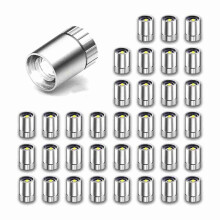 36Pcs Miniature Lights for Dollhouse,Miniature LED Lights for Handcraft, Spot Lights Battery Operated(Cold White)