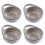 Hollow Drain Basket Kitchen Multifunctional Double-Layer Fruit and Vegetable Portable Basket Kitchen Storage A 1
