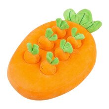 Carrot Plush Toy Cartoon Happy Fruit Park Pillow Carrot Doll 32x32cm
