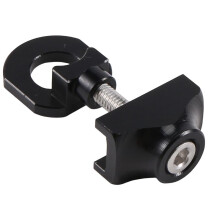 Bike Chain Tensioner Adjuster Aluminum Alloy Bicycle Fastener Bolt Single Speed Bicycle Bolt Screw For Bmx Fixie Bike Black
