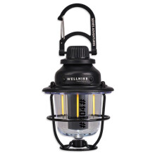 WELLHIKE Rechargeable LED Camping Light Hanging Tent Lamp Portable Lantern Stepless Dimming Outdoor Flashlight DecorativeLight A