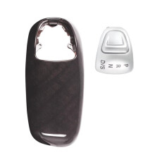 Versnellingspookknophoes voor A8 D4 2014-2018 Accessoires 4H1713141 4H1713141A