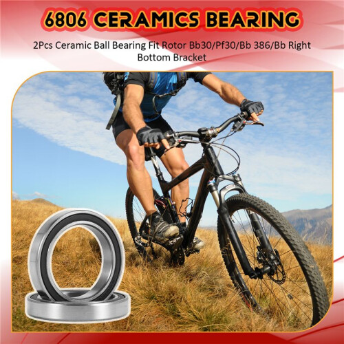 2Pcs Ceramic  Bearing Fit Rotor Bb30/Pf30/Bb 386/Bb Right Bottom Bracket 1