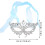 1St Dames Kant Masker Wit Feest Halloween Cosplay Accessoire 2