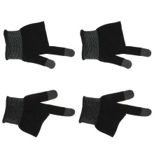 2Paar Elastische Game Gloves Smartphone Spellen Met Carbonvezel
