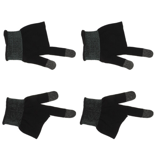 2Paar Elastische Game Gloves Smartphone Spellen Met Carbonvezel