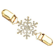 1Waist Tightener Clip , Sneeuwvlok Broche Kleding