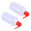 2St Compacte Reptielen Drinkflessen 500Ml Rood Veiligheidstype 1