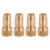 4Stmessing Waterpijp Koppelingen Snelsluiter Tuinslang Adapter 1