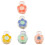 5St Plastic Haarclip Haarspeld Accessoires Kleurrijk 1