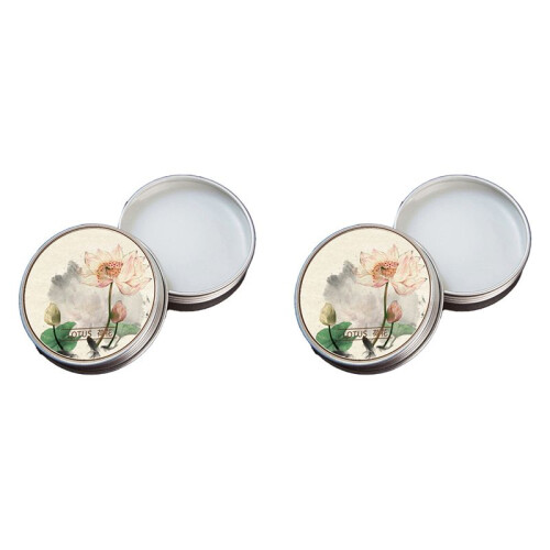 10 St Kvinnor Solid Parfym Portable Solid Balm LåNgvariga Dofter Elegant Kvinnlig Solid Parfym(Lotus)
