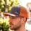 Unisex verstellbare Polyester-Baseballkappe,-Schwarz und Weiß 9