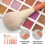 1Set Make-Up Borstel Set 12-Delig Kunstvezel Handvat 3