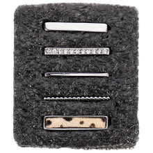 5St Duurzame Watch Strap Decor Ringen Van Zinkmateriaal