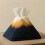 (Black)Modern Mountain Design Tissue Box With Embossed Pattern For Living Room Gift And 1